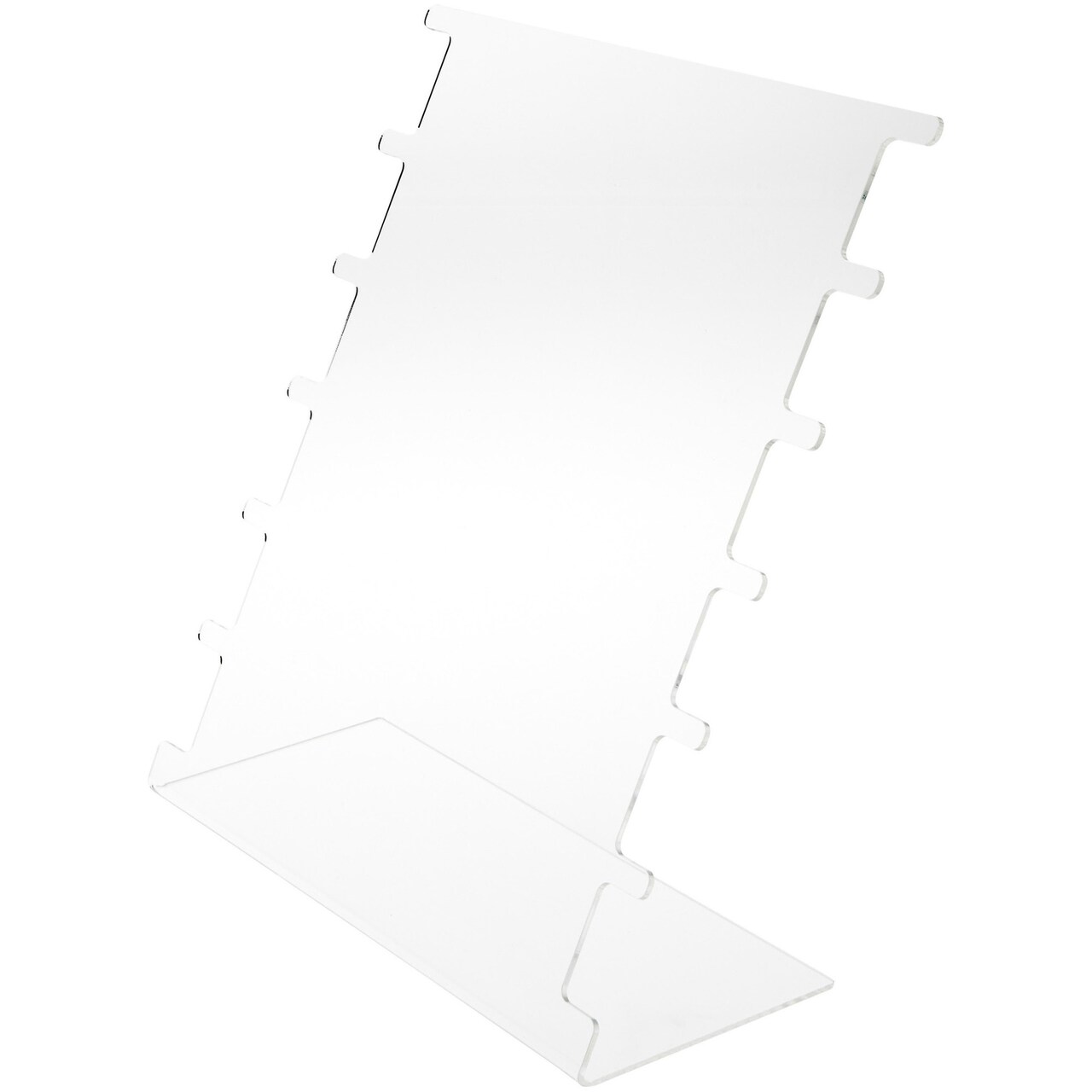 Plymor Clear Acrylic Belt or Scarf Display Stand, 15" H x 13.5" W x 6" D